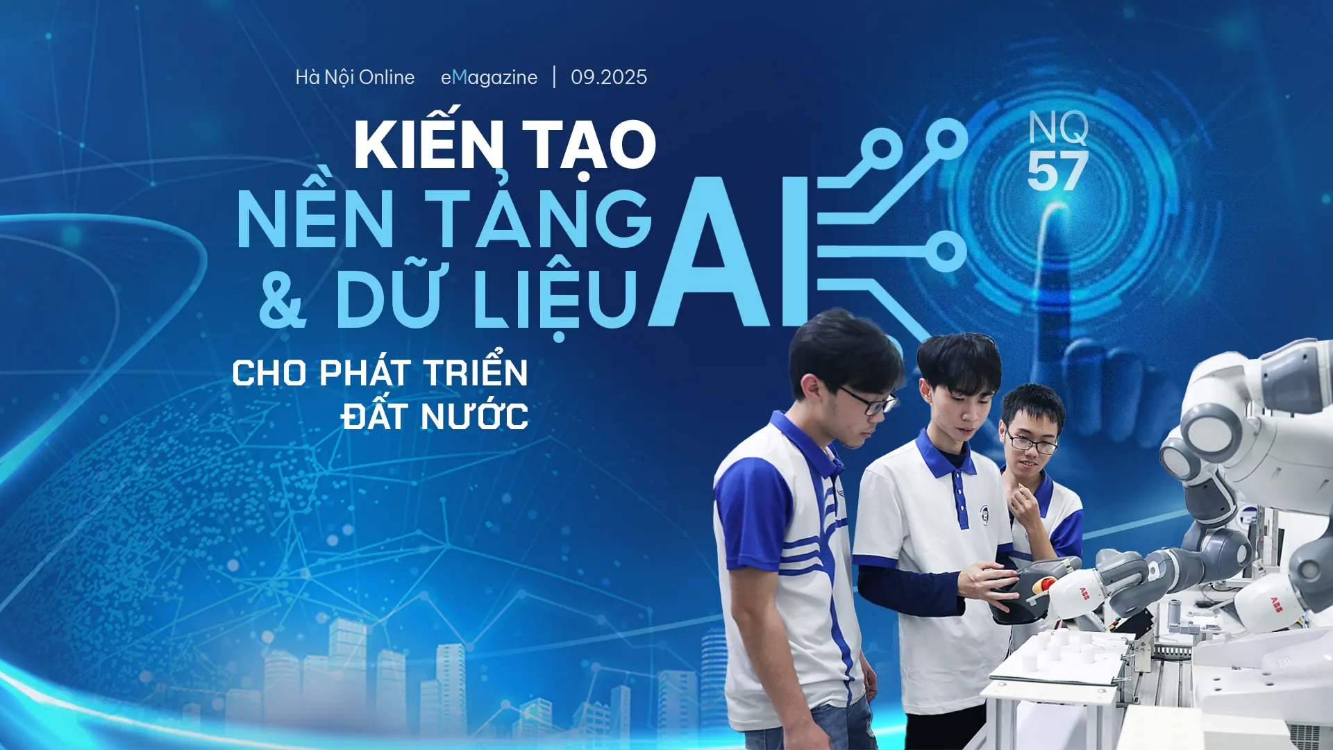 Kiến tạo nền tảng AI và dữ liệu cho phát triển đất nước